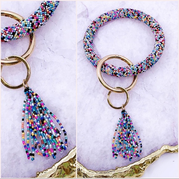 Des Feli Accessories - Confetti Key Chain Bracelet